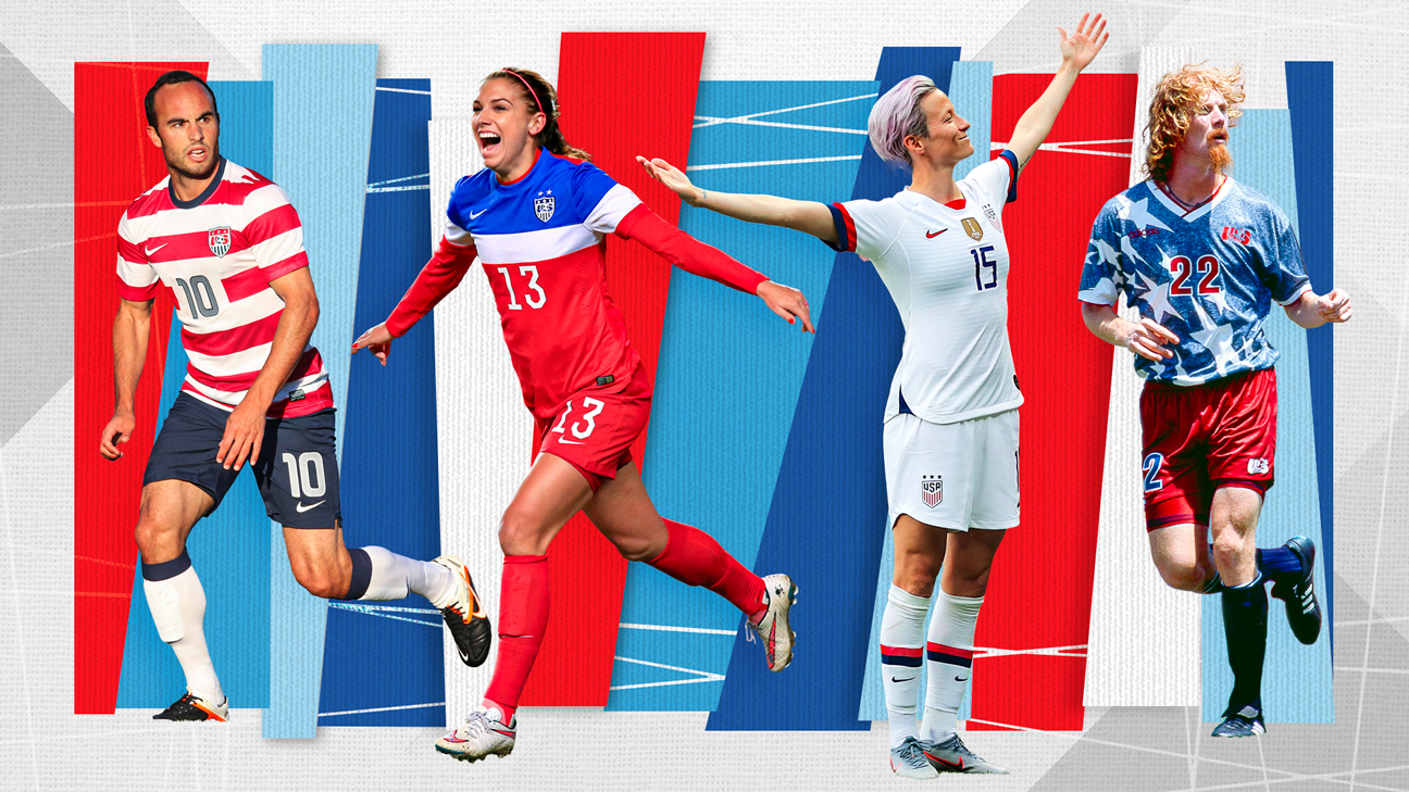 From 'Waldo' to 'Bomb Pop' to World Cup winners: The best kits worn by the United States