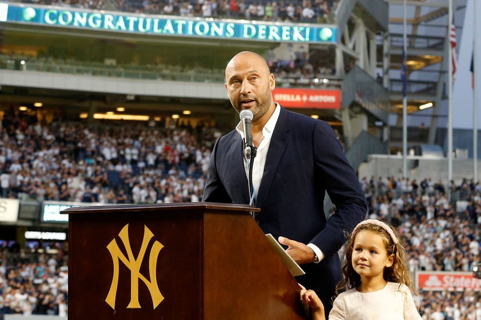 New York Yankees honor ex-captain Derek Jeter on Hall of Fame induction -  ESPN