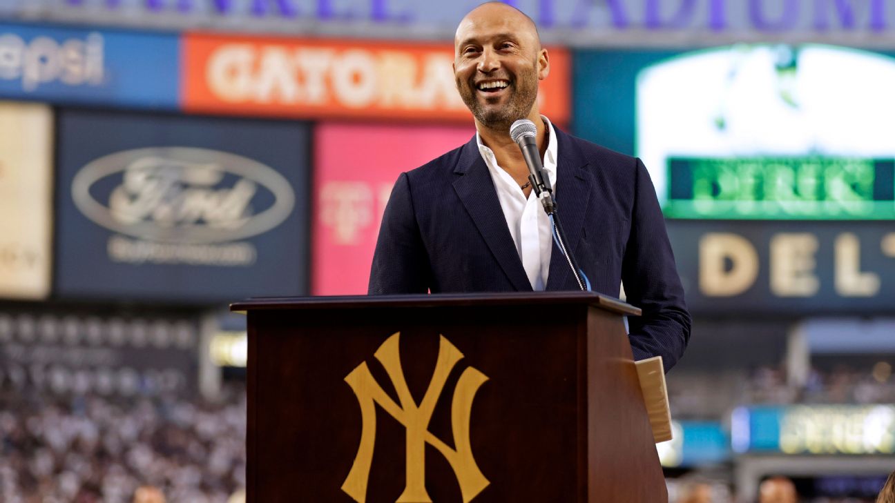 Derek Jeter regresa a Yankee Stadium en el Día de los Veteranos