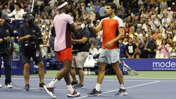 Carlos Alcaraz's US Open semifinal win over Frances Tiafoe has Twitter buzzing