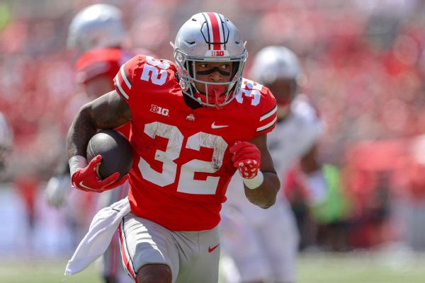 Day: Buckeyes RB Henderson ‘full go’ vs. Badgers