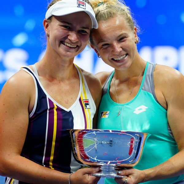 Krejcikova, Siniakova secure Open doubles crown
