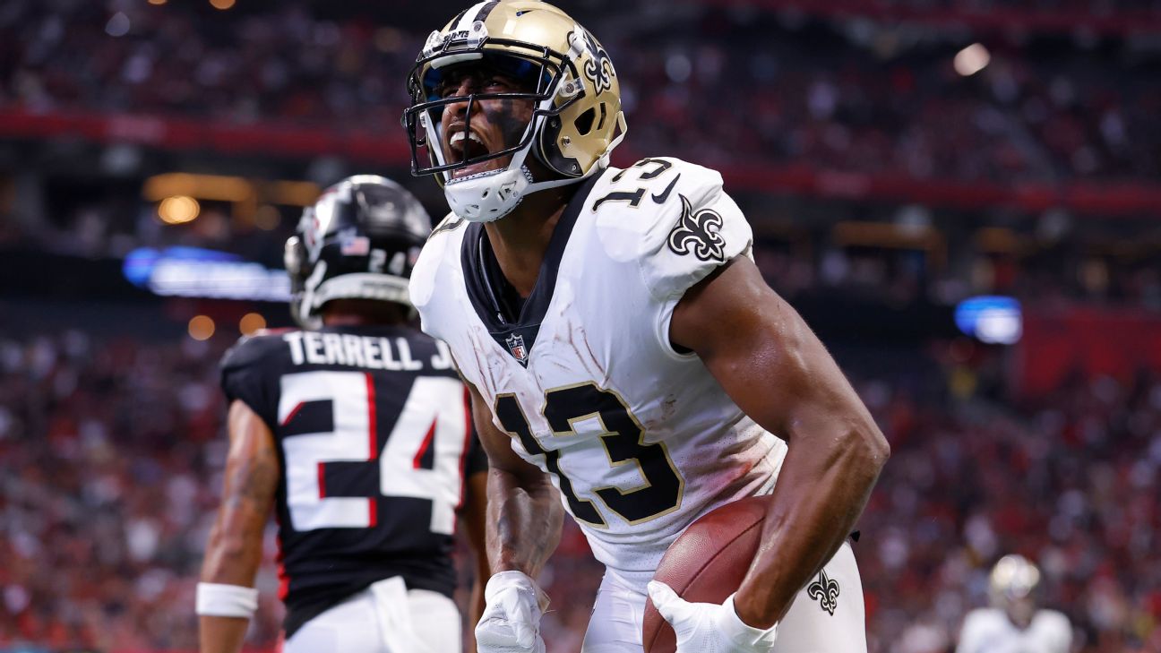 NFL games today, Week 9 scores, highlights, updates, schedule: Michael  Thomas scores huge TD for Saints 