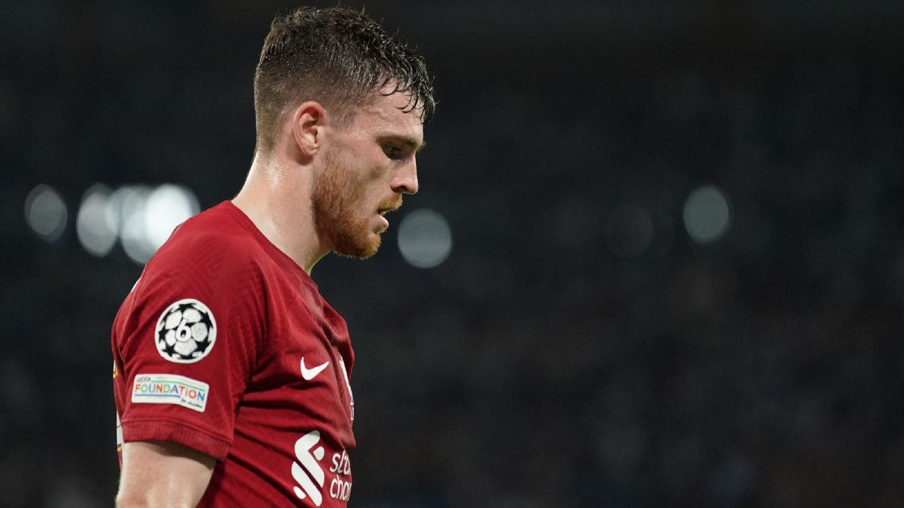 Robertson setback adds to Liverpool injury woes