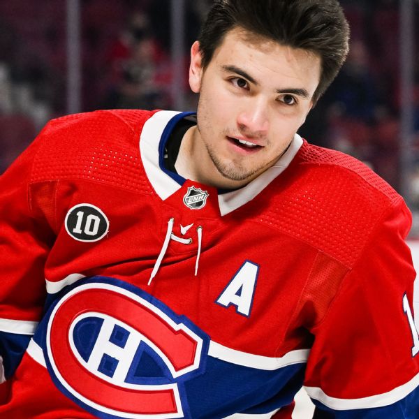 Suzuki, 23, the youngest captain in Habs' history