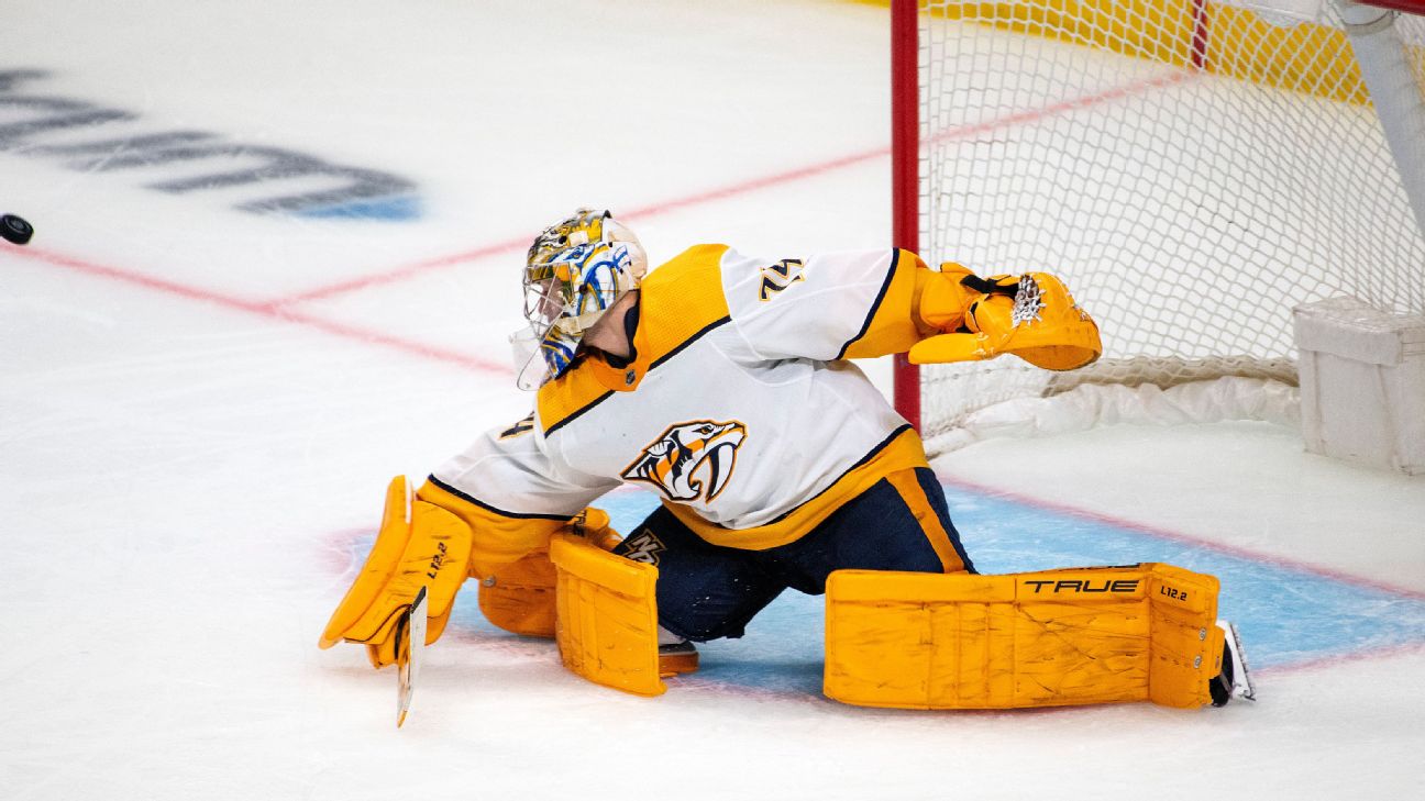N.H.L. Goalies Deal With New Rule About Pad Size - The New York Times