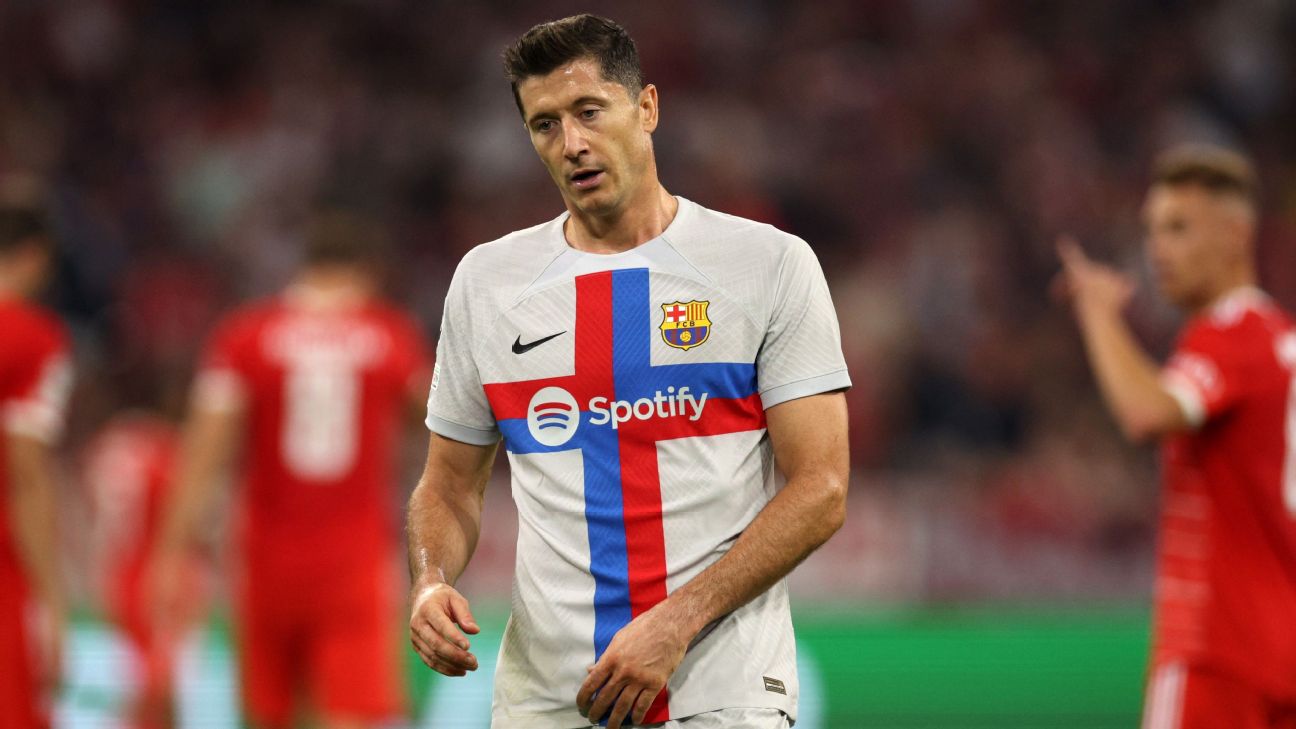 Robert Lewandowski's Barcelona Shirt Goes Out Of Stock After Club