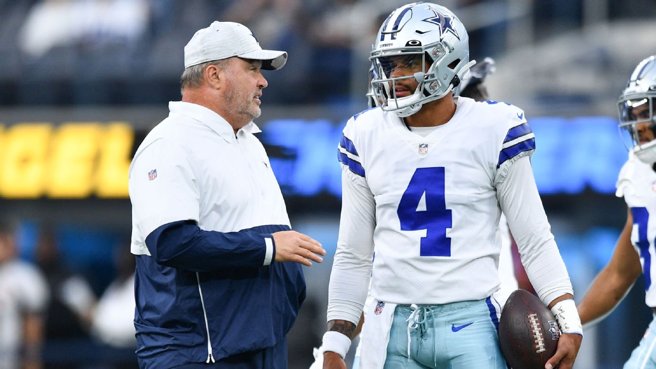 Mike McCarthy planning for Dak Prescott to run more in Cowboys offense  after limitations in 2021