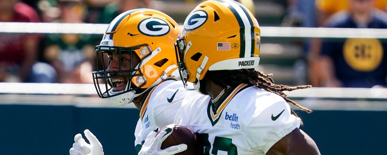 Aaron Jones, A.J. Dillon have put up high marks for rushing production