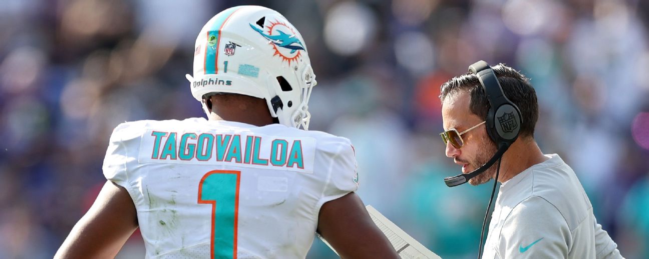 McDaniel provides updates on Tua, Bridgewater, Mostert as Dolphins begin  playoff prep