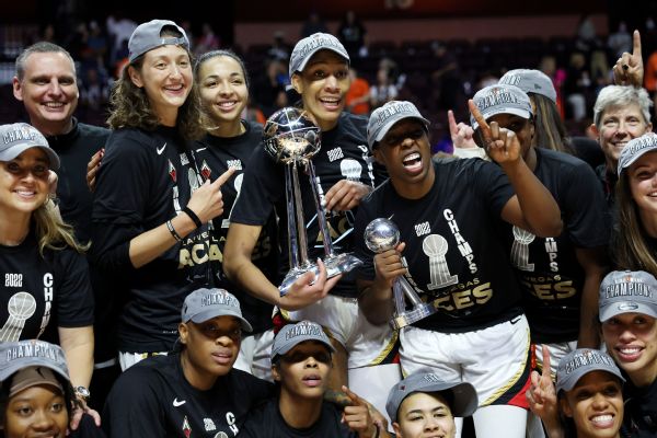Las Vegas Aces win first WNBA title [600x400]
