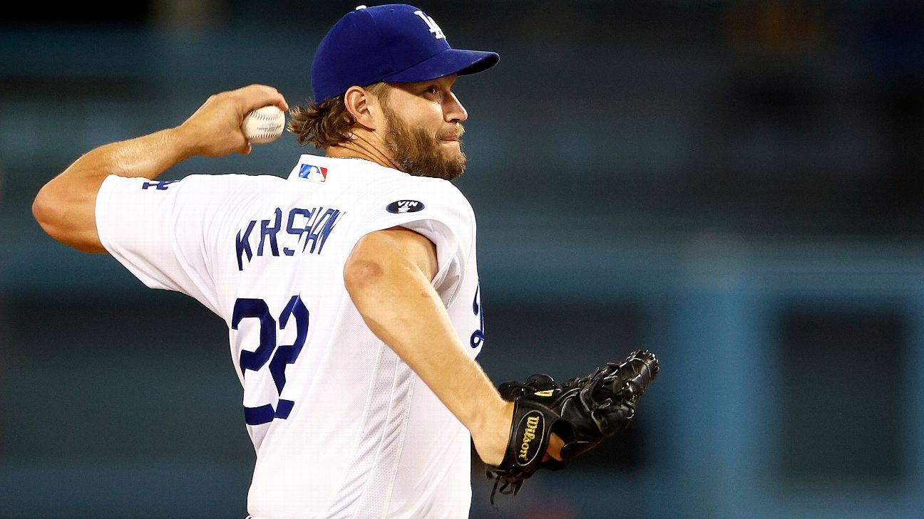 Day 10 - Clayton Kershaw LA Dodgers Home uniform - love the red numbers on  the front. : r/baseballunis