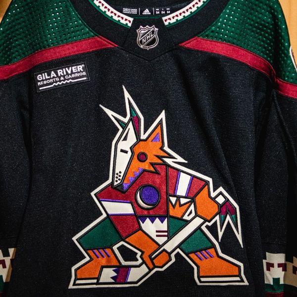 Coyotes get NHL's 1st Native American jersey ad