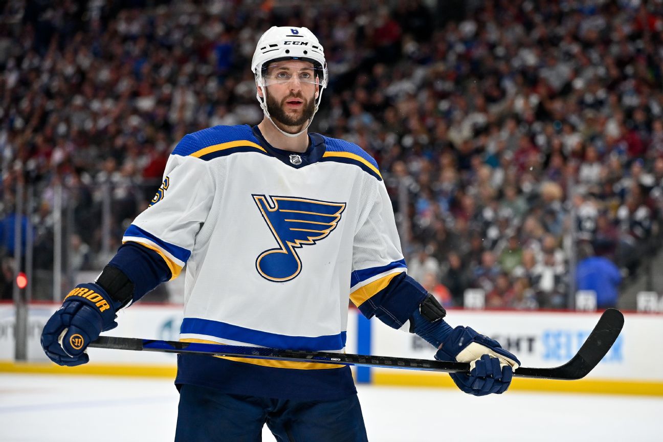 Blues' Scandella sidelined at least six months