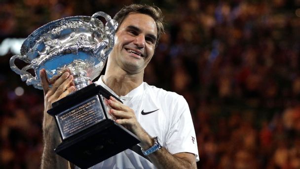Ranking Roger Federer's 20