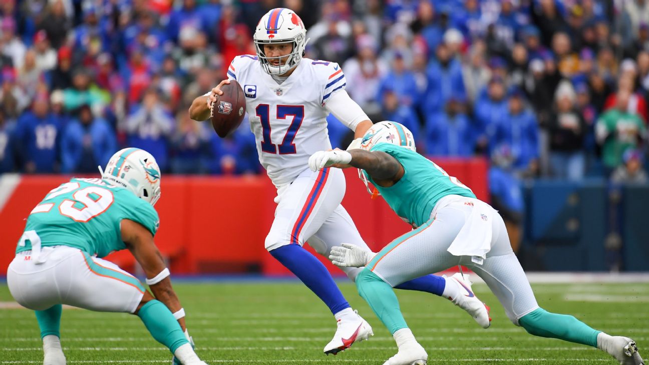Dolphins' defense humbled, offense neutralized by Bills