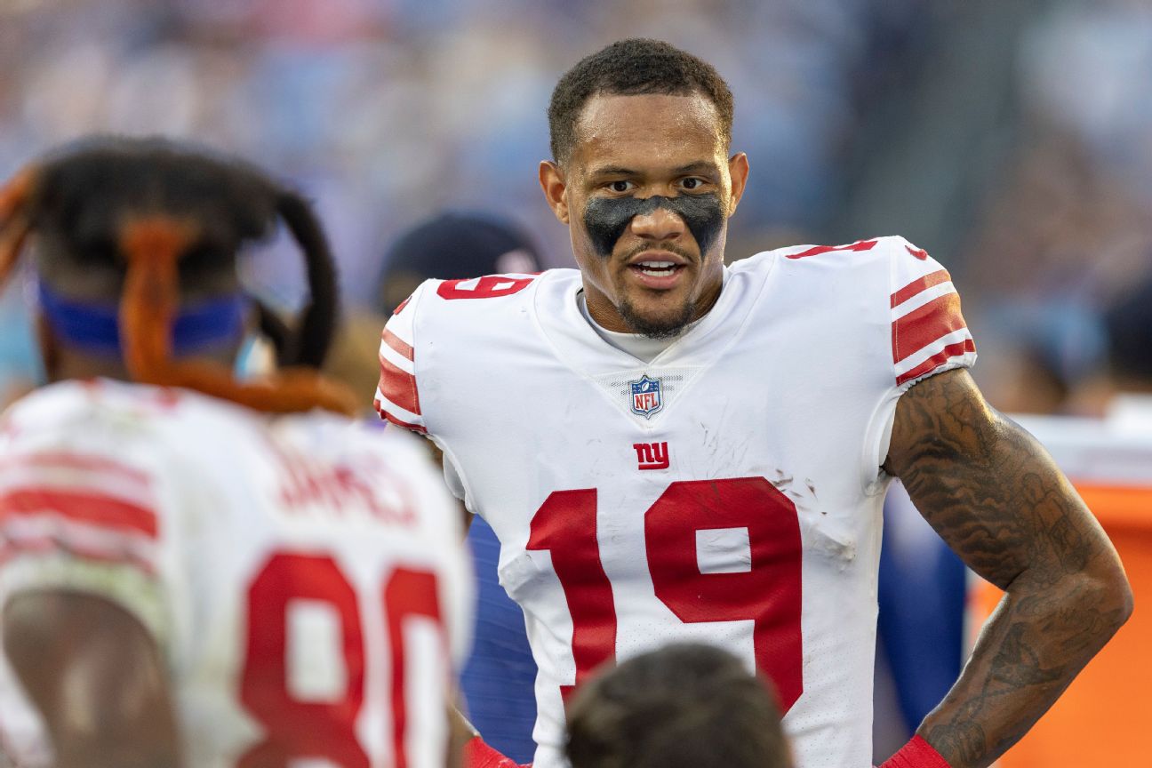 Giants' Golladay on benching: I should be playing thumbnail