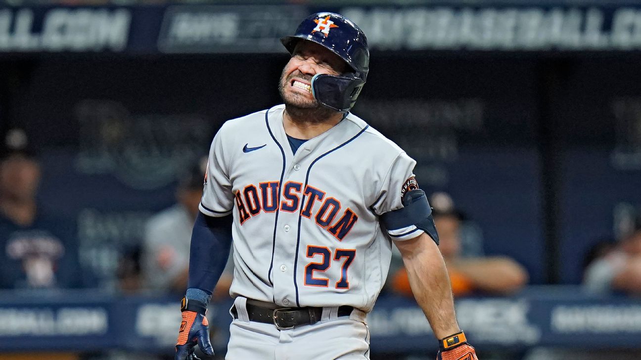Houston Astros second baseman Jose Altuve (27), Houston Astros