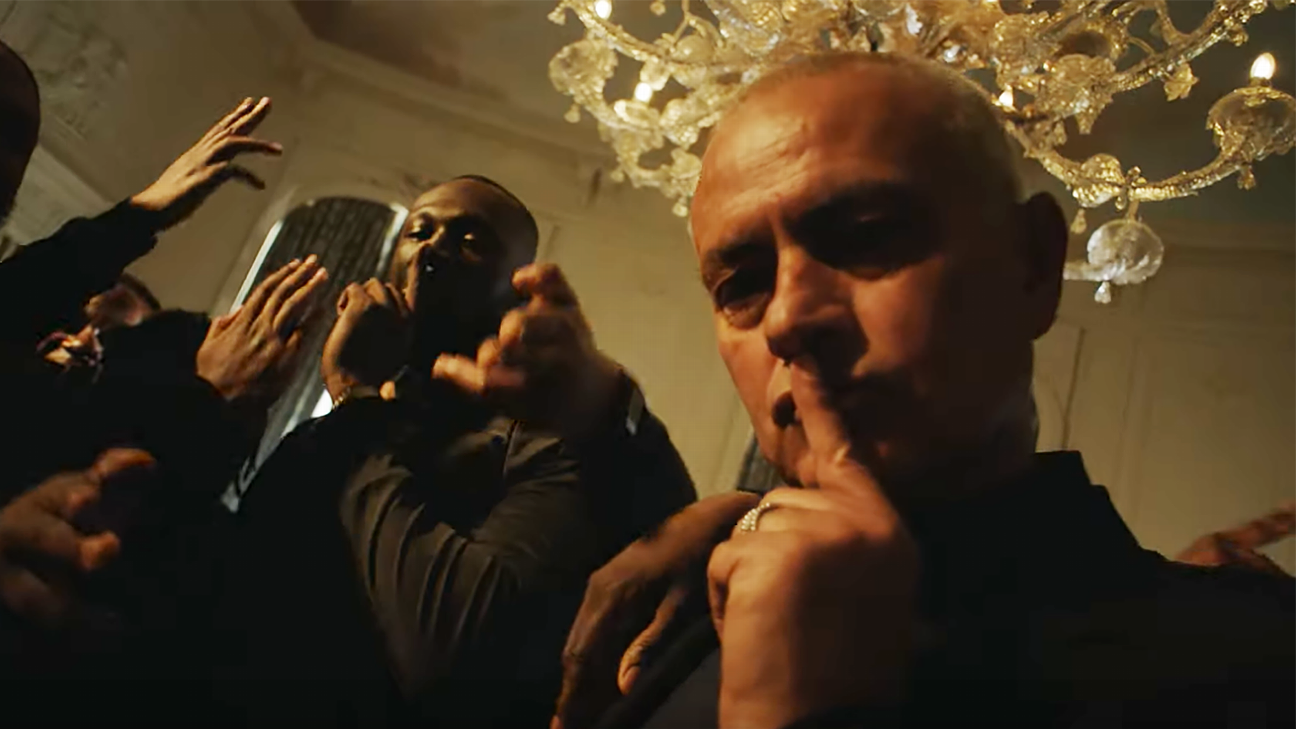 Jose Mourinho joins Stormzy in 'Mel Made Me Do It' video