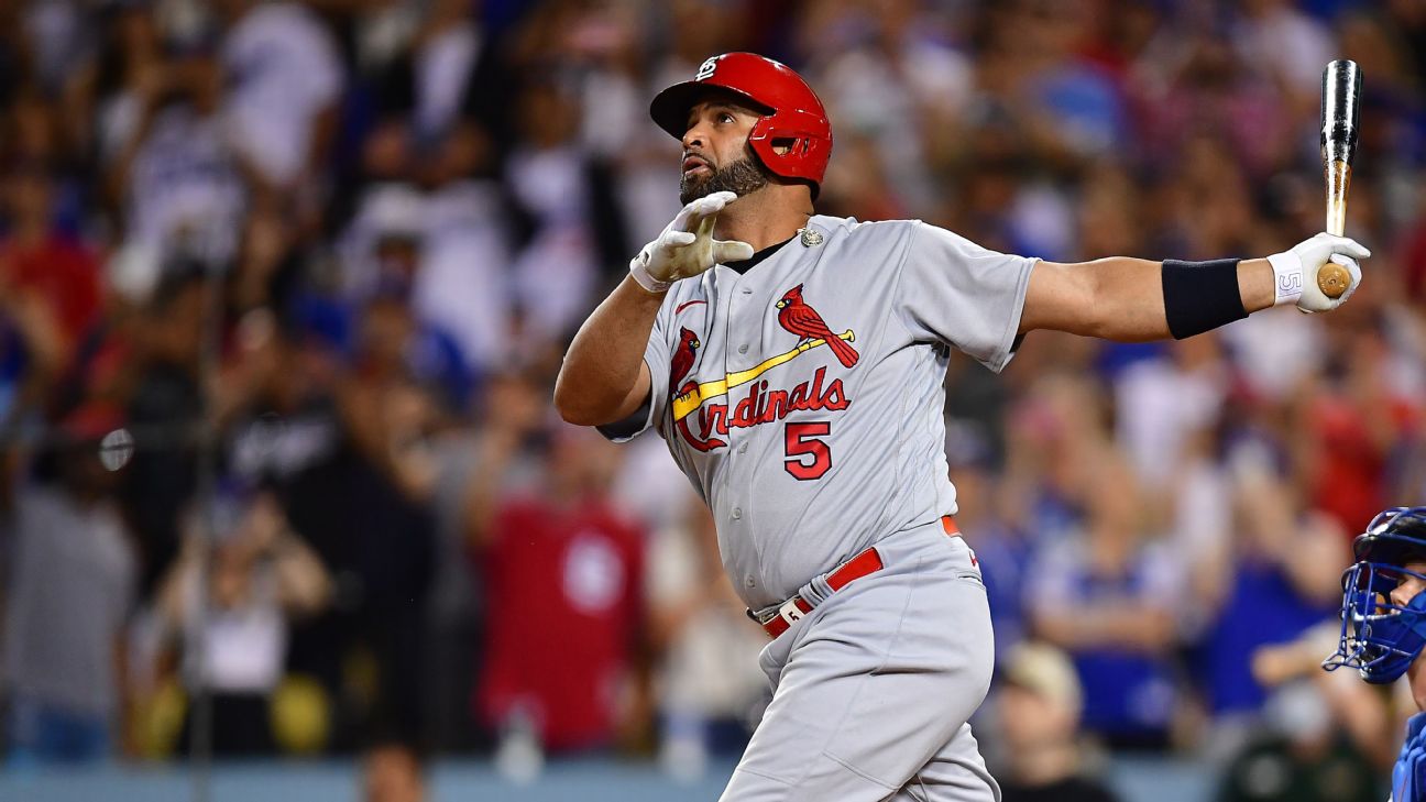 Albert Pujols' chase for 700 homers gets grand boost with recent binge