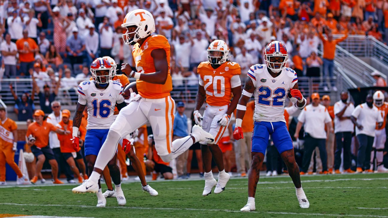 No. 6 Tennessee Volunteers prepare to host the No. 10 Florida Gators - ESPN  98.1 FM - 850 AM WRUF