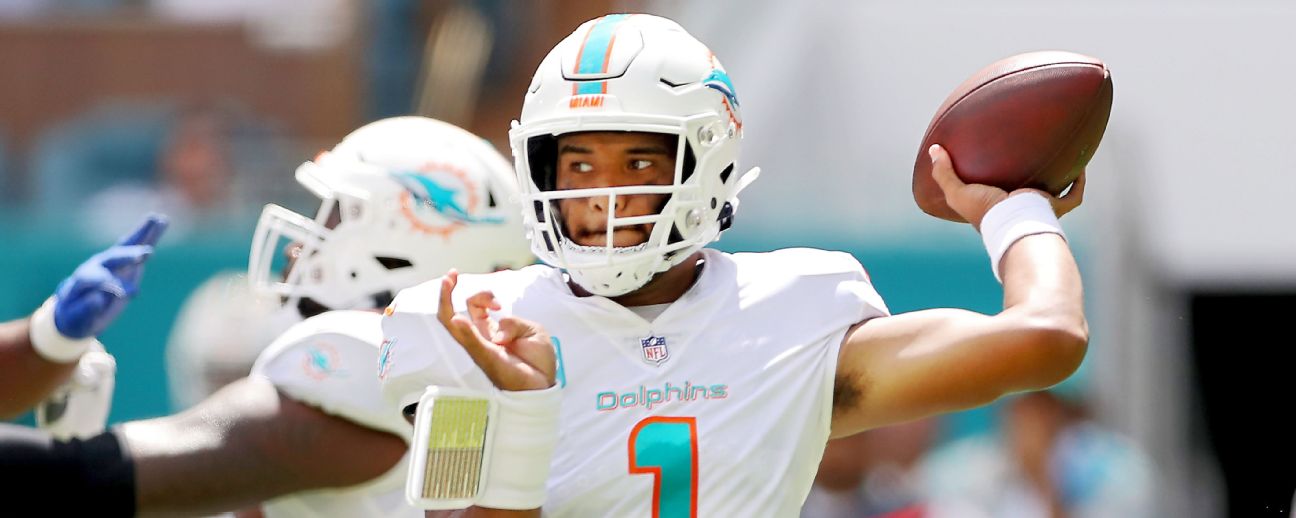 Follow live: Unbeatens clash as Bills face Dolphins in AFC East affair