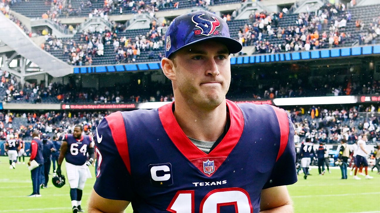 Texans HC Lovie Smith announces Davis Mills will return as starting QB vs.  Cowboys in Week 14