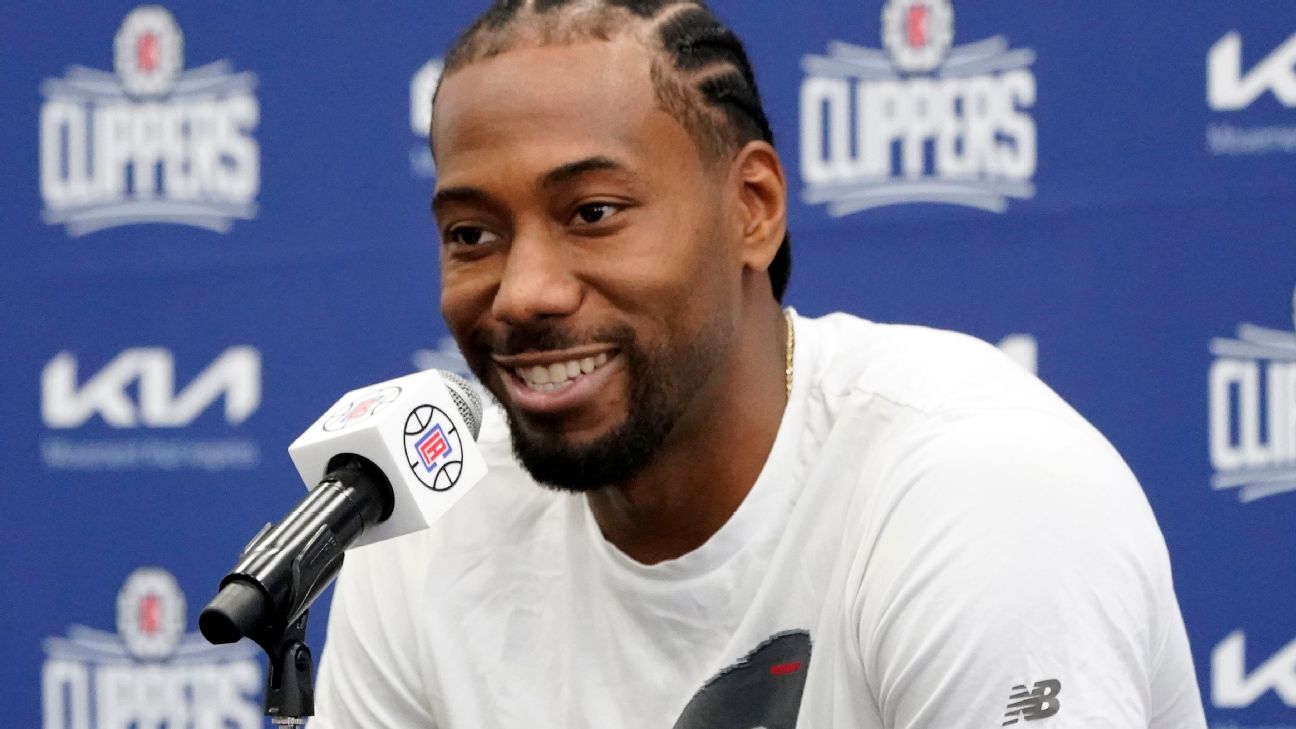 Kawhi Leonard preaches patience to Clippers, says, 'Have fun' - ESPN