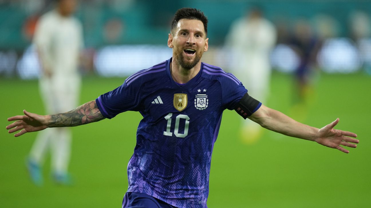 We should keep No.10 jersey prepared for next World Cup if Messi