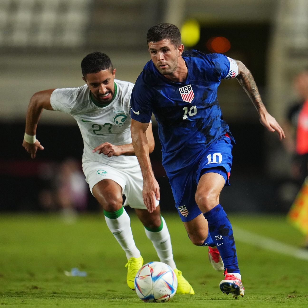 Christian Pulisic, Ricardo Pepi to start for USMNT vs. Saudi Arabia