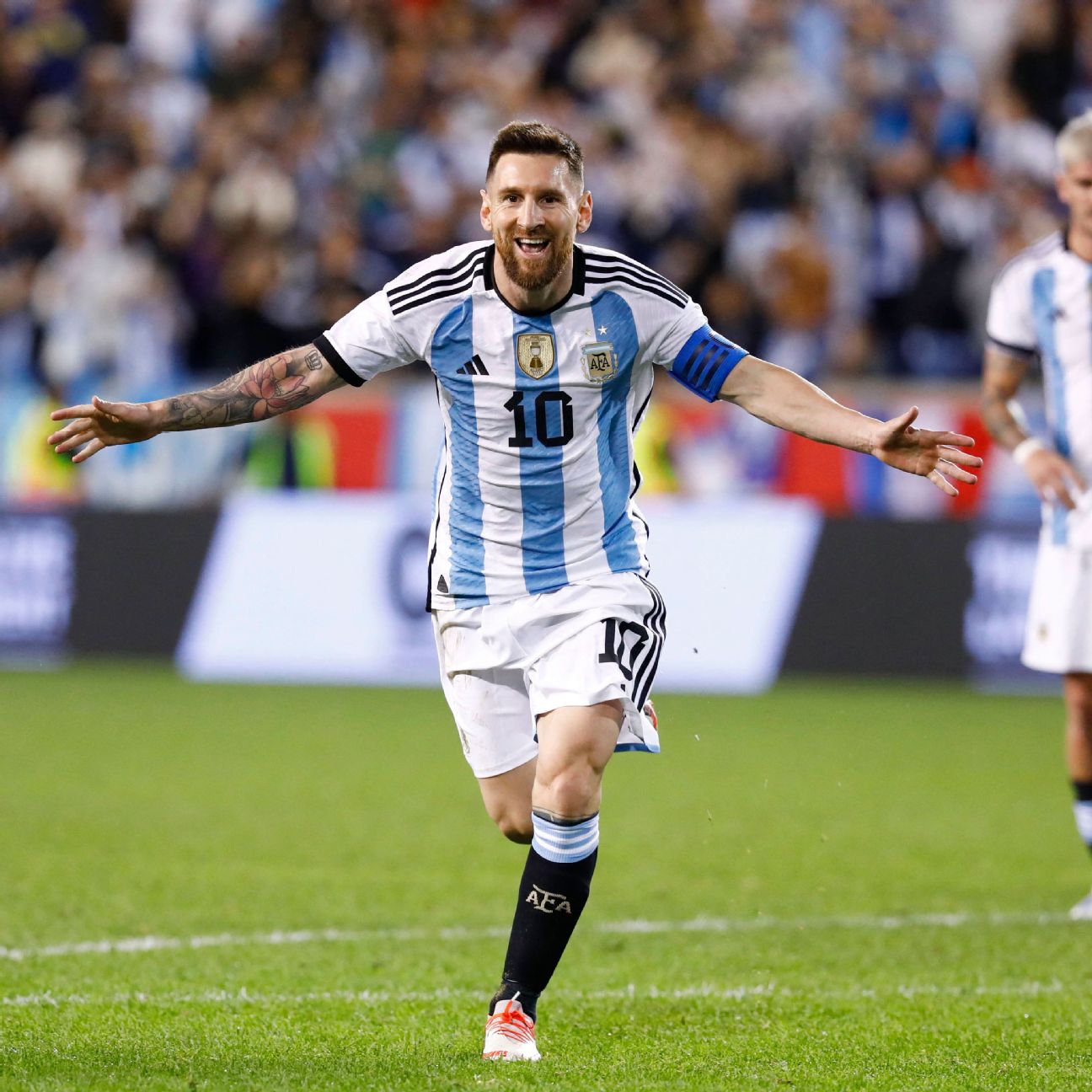 Lionel Messi with a sensational brace as super-sub in Argentina's 3-0  victory vs Jamaica