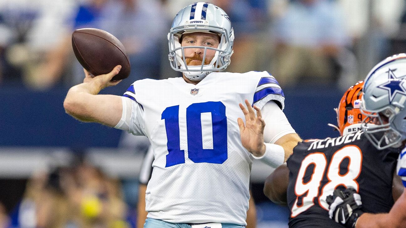 Cowboys vs. Giants final score, results: Cooper Rush, CeeDee Lamb