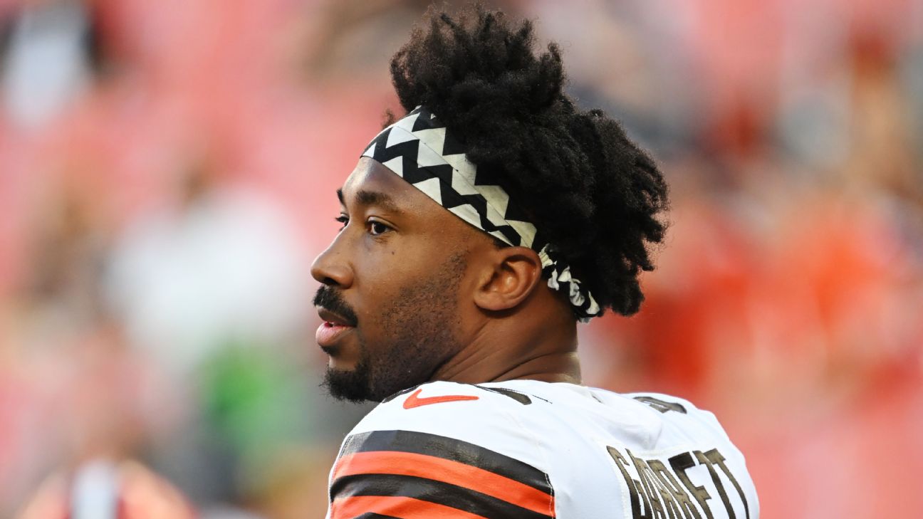 Browns' Garrett: Crash a 'wake-up' call, grateful to survive