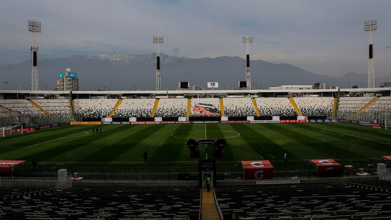 Fans injured after stadium roof collapses in Chile