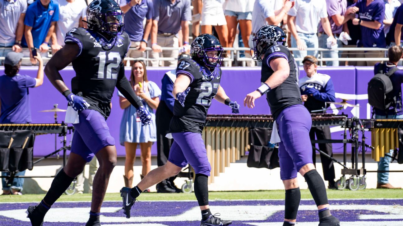 LOOK: TCU trolls Aaron Judge, ESPN amid offensive onslaught against  Oklahoma - On3