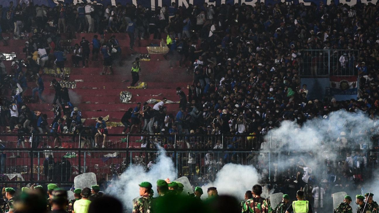 Over 120 dead after Indonesia soccer stampede