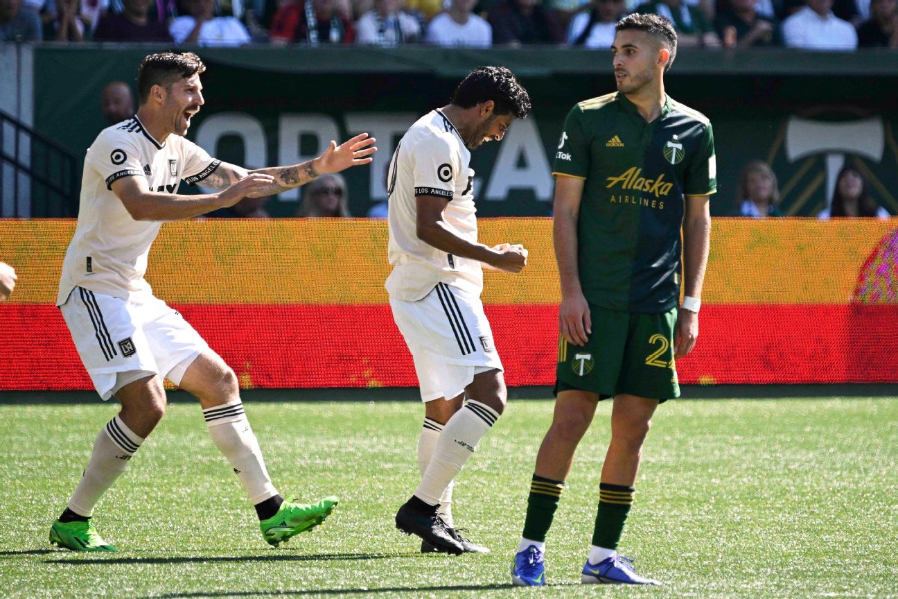 LAFC begins title defense with one-goal win over Portland