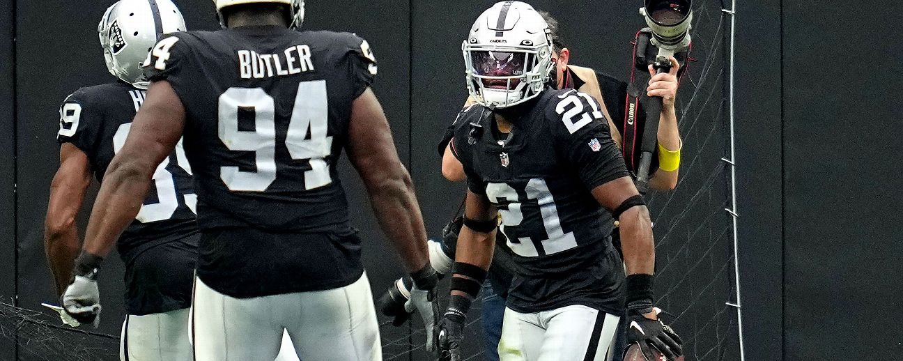 Raiders score first defensive touchdown in three years