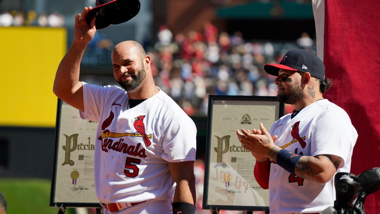 Cardinals' Albert Pujols Announces He Will Retire After 2022 MLB