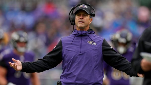Follow live: Minus Lamar Jackson, Ravens aim to keep playoff drive in gear vs. Browns