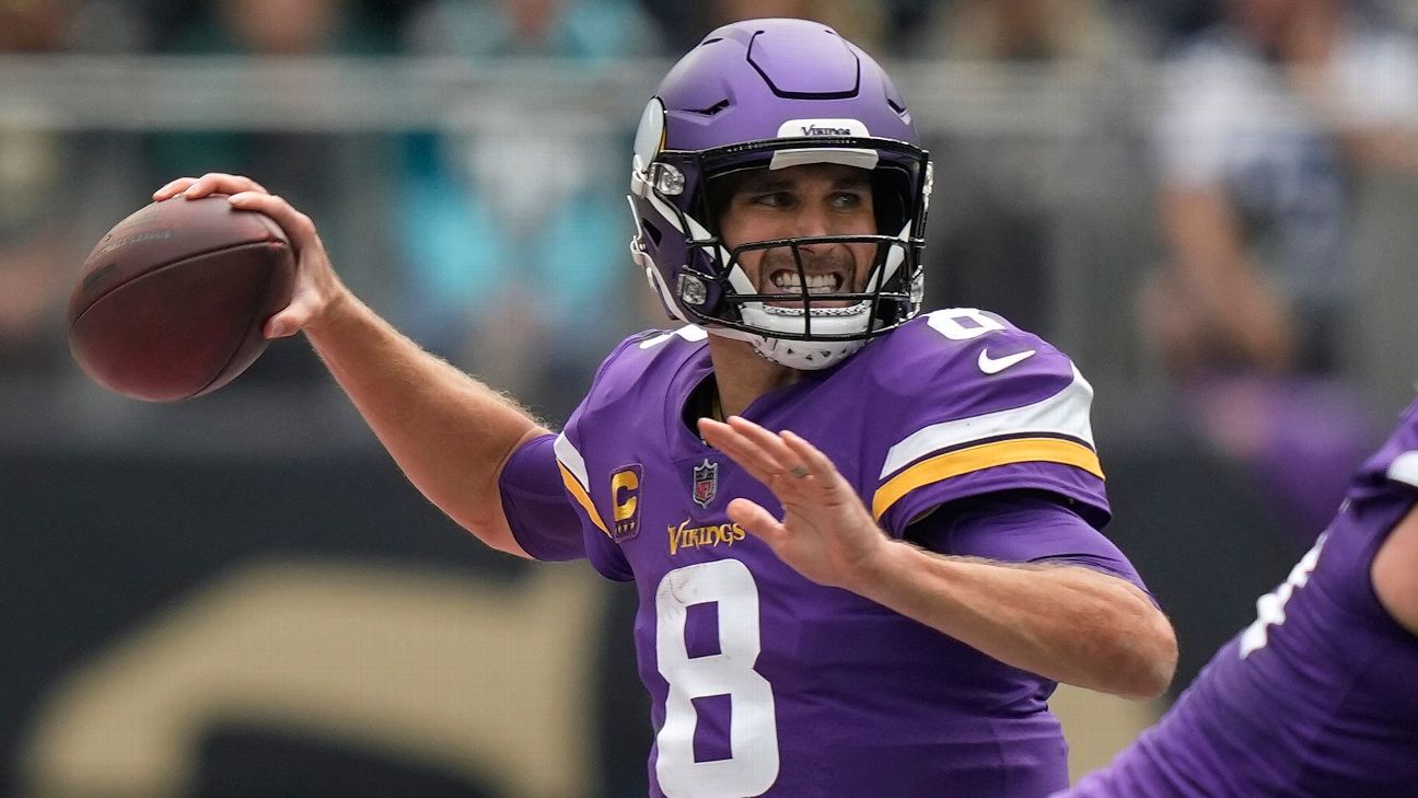 Kirk Cousins perfect in Minnesota debut, Vikings beat Broncos