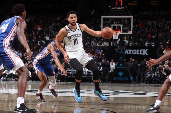 'Grateful' Simmons makes his debut with Nets thumbnail