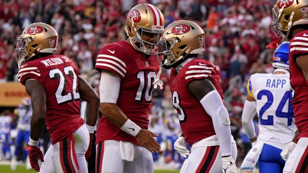 Deebo Samuel, 49ers roll over Rams, forge four-way NFC West tie