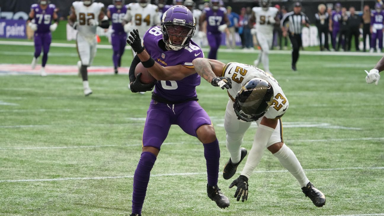 Justin Jefferson: Minnesota Vikings receiver says London is ready