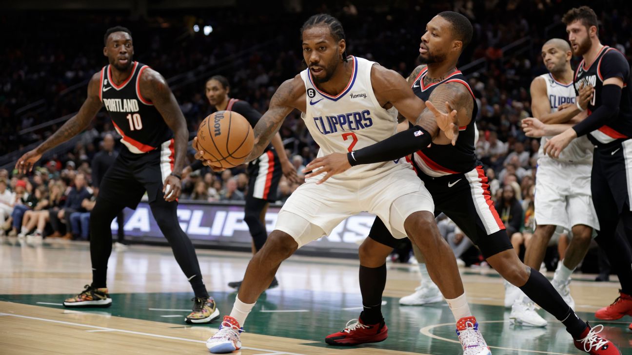 Kawhi Leonard carries Clippers past Trail Blazers