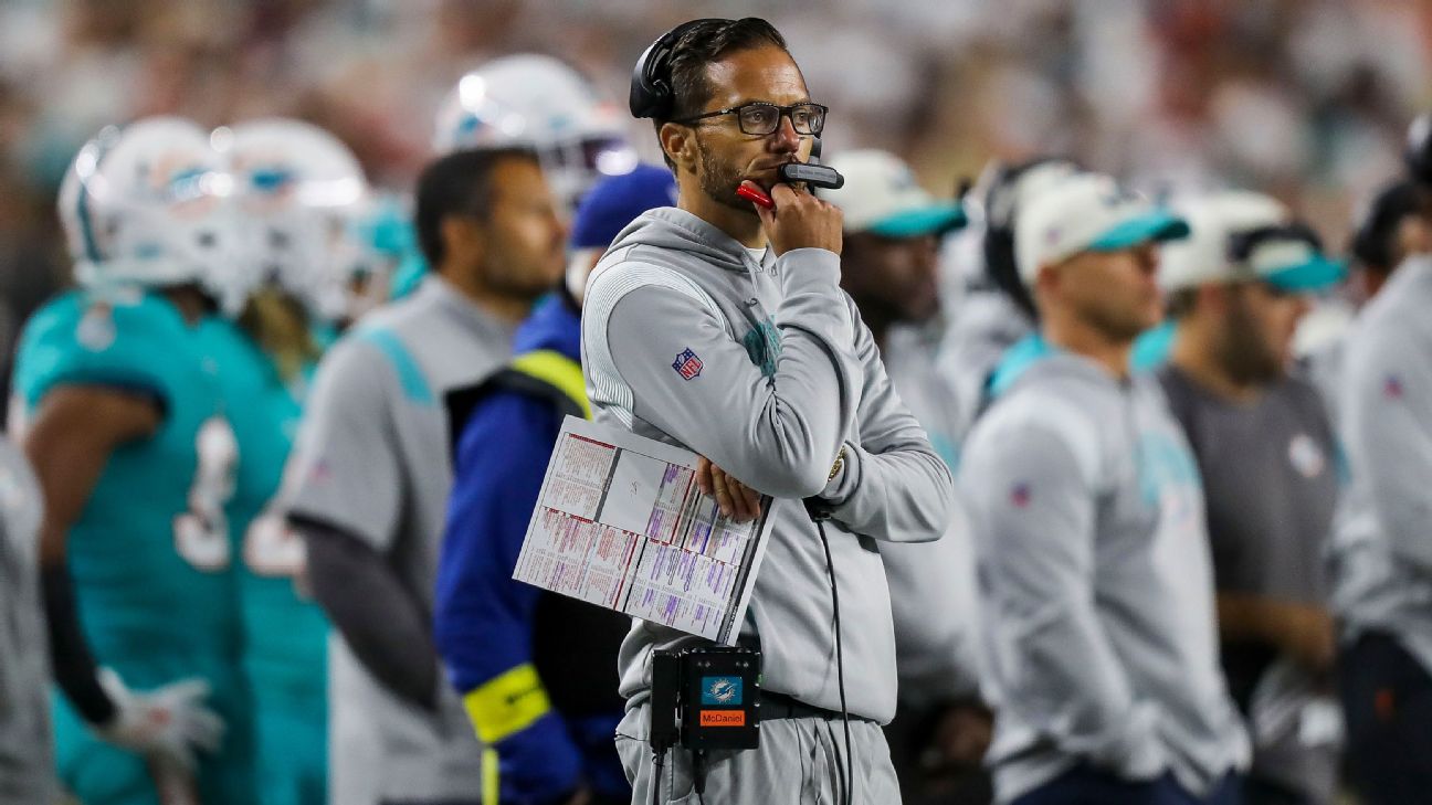 Happy with first NFL win, Dolphins coach Mike McDaniel now focused on  Baltimore