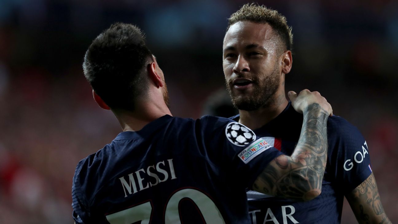 Neymar marca e PSG sai na frente, mas leva empate do Reims no fim