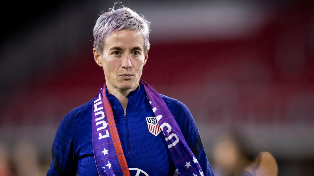 Rapinoe: USWNT have had to shoulder so much