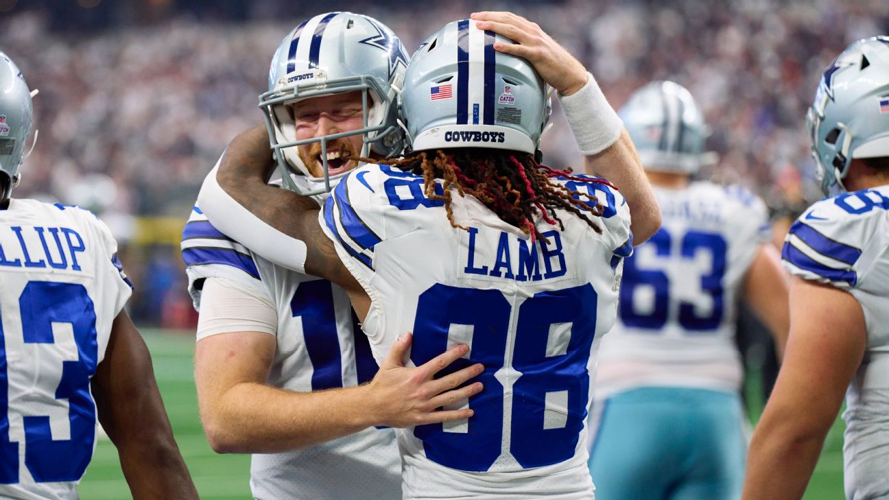 La NFL multa a cuatro Cowboys por su celebración en el juego de Acción