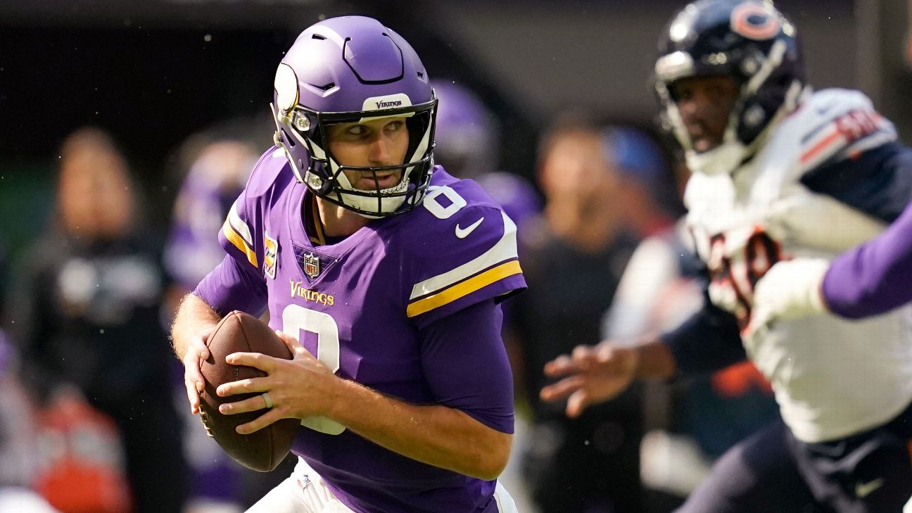 Kirk Cousins has the worst Monday Night Football record in NFL history